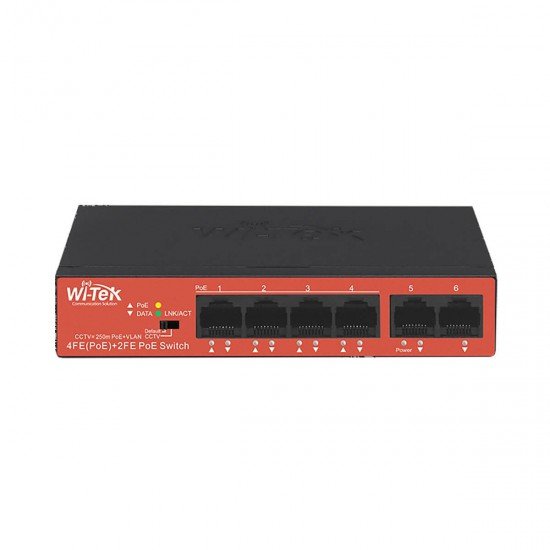 PoE switch Wi-Tek WI-PS205H, 6 порта