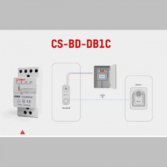 Ezviz CS-BD-DB1C Wi-Fi видео домофон с аудио